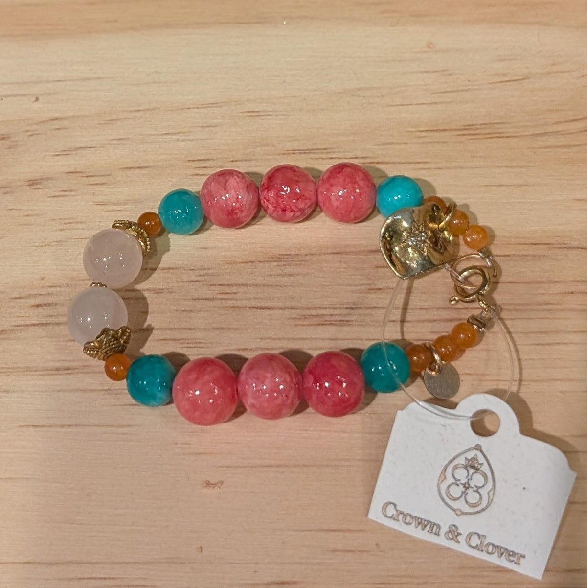 Sapphire, Quartz, Gold Vermeil Bracelet