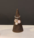 Fresh Water Pearl and Sterling Silver Ring Size 5